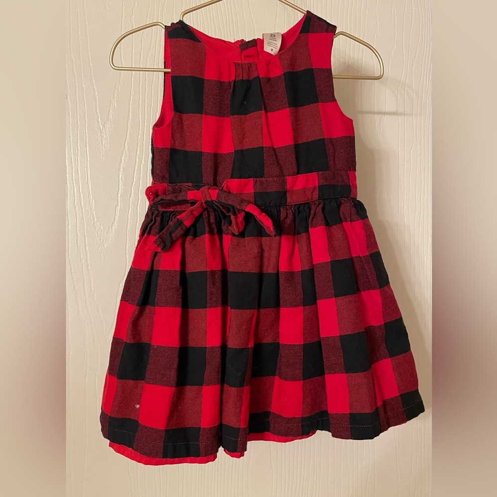 Carter’s Toddler Buffalo Plaid Dress